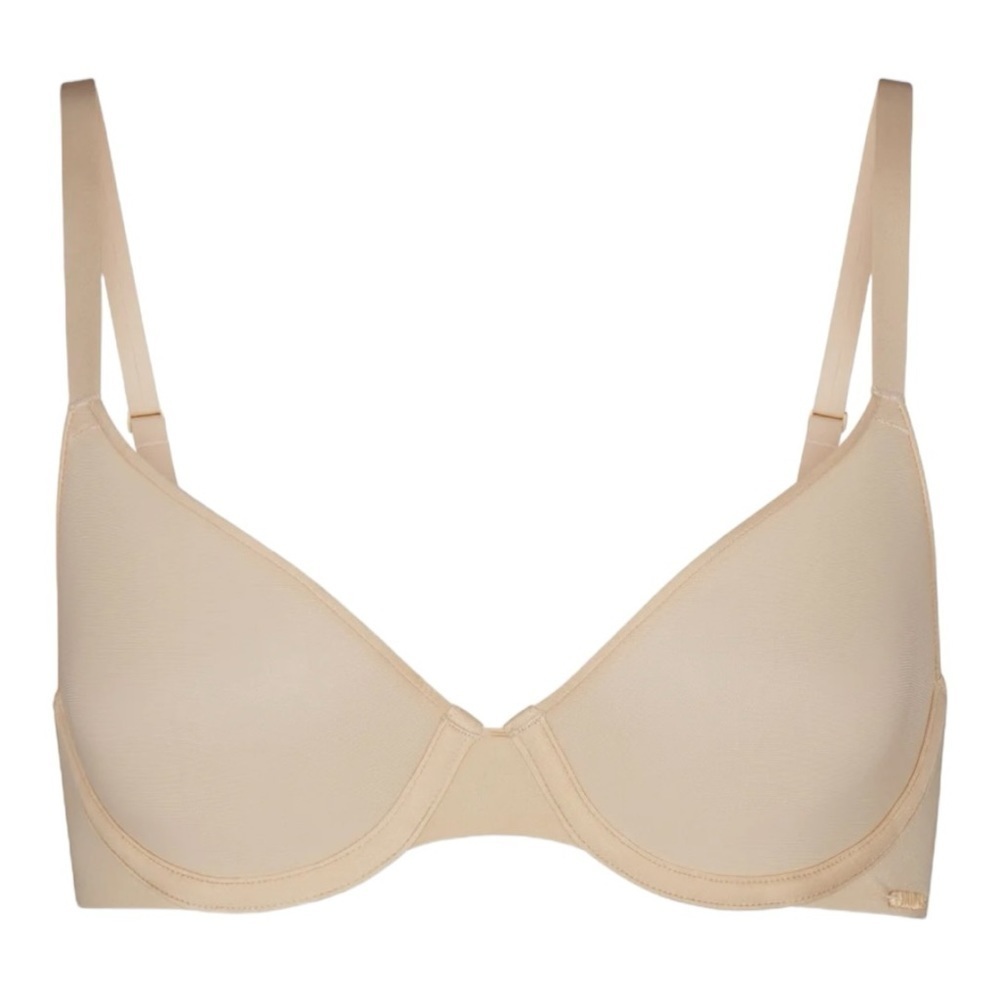 SKIMS NEW Women’s Weighless Sand Color Demi Bra Dize 42D
